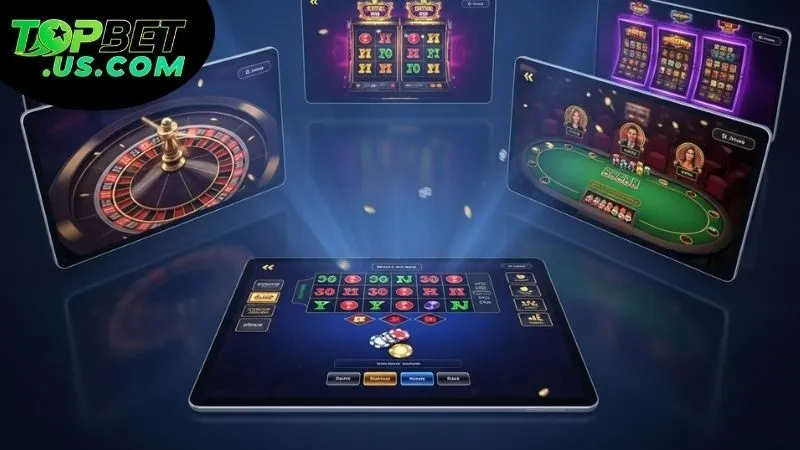 Ưu điểm nổi bật khi chơi trò chơi casino Topbet