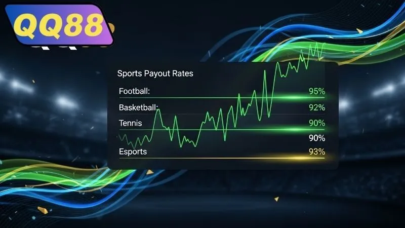 Những tỷ lệ hoàn trả cược thể thao QQ88 phổ biến nhất
